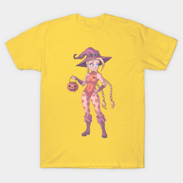 Cammy Trick or Treat T-Shirt by MauroAlbatros